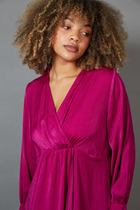 Winona Pleat Blouse - EB&IVE Top NZ LUMA