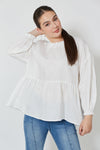 Wintour Top - ISLE OF MINE Top XS/S S/M M/L L/XL Dove NZ LUMA