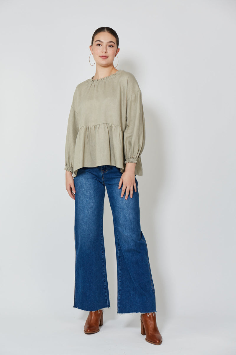 Wintour Top - ISLE OF MINE Top XS/S S/M M/L L/XL Peyote NZ LUMA