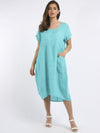 Micaela - MADE IN ITALY Dress One Size (12-18) Tiffany NZ LUMA