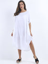 Agnesina - MADE IN ITALY Dress One Size (14-20) White NZ LUMA