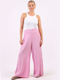 Matilde - MADE IN ITALY Pant One Size (10-14) Pink NZ LUMA