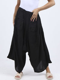 Iseppa - MADE IN ITALY Pant One Size (12-16) Black NZ LUMA