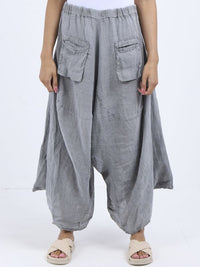 Iseppa - MADE IN ITALY Pant One Size (12-16) Grey NZ LUMA