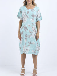 Rosa - MADE IN ITALY Dress One Size (12-18) Tiffany NZ LUMA