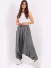 Veronica - MADE IN ITALY Pant One Size (10-18) Charcoal NZ LUMA