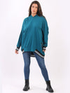 Costello - MADE IN ITALY Top One Size (12-18) Teal NZ LUMA