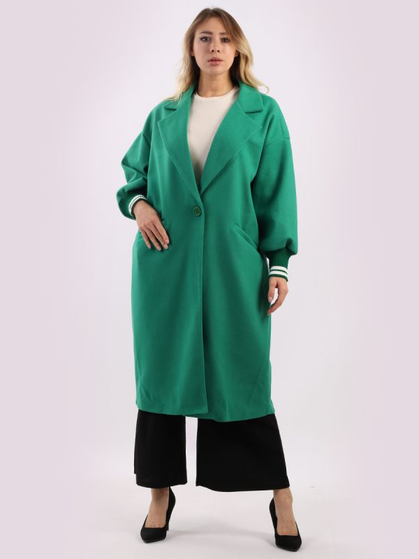 Marta - MADE IN ITALY Jacket One Size (12-18) Green NZ LUMA