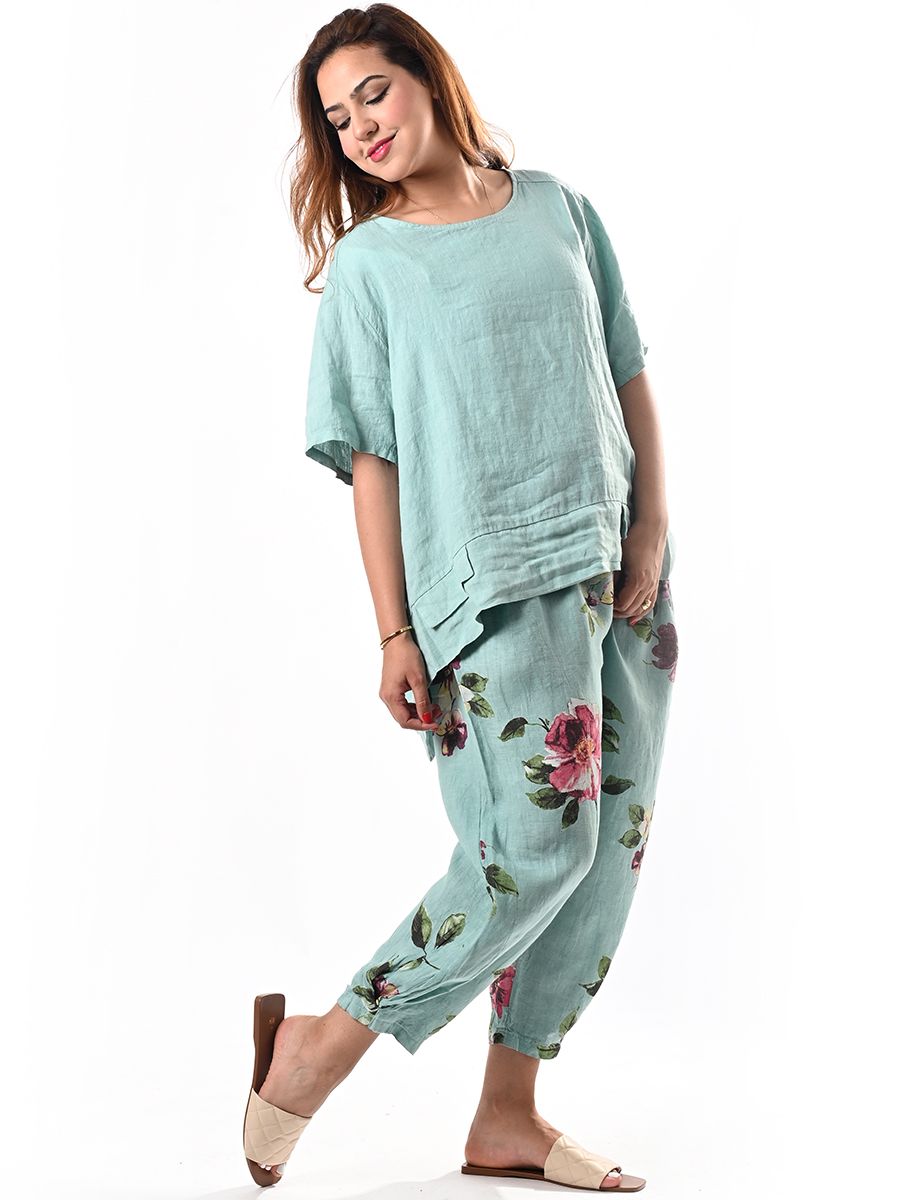 Alessia - MADE IN ITALY Pant One Size (8-14) Tiffany NZ LUMA